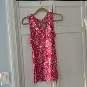 Lily Pulitzer gale tank top chum bucket size small